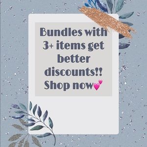 Bundles with 3+ items: Add this to your bundle for 30% off!